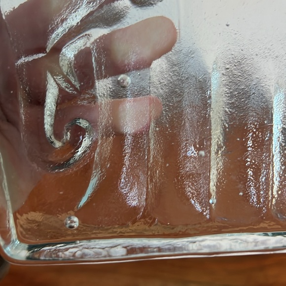 Vintage Blenko Joel Myers Heavy Clear Art Glass Single Elephant Bookend. - Picture 14 of 14